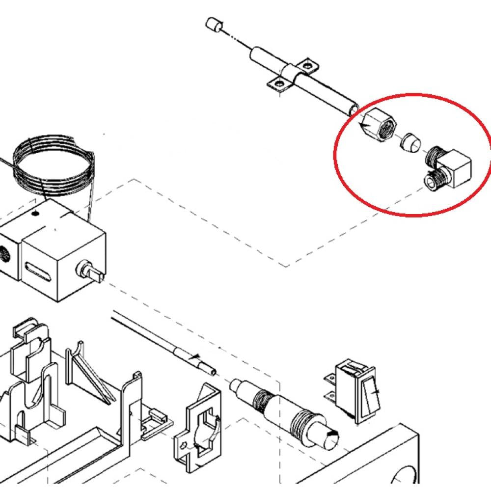 Dometic Gas connection compleet 2923846600