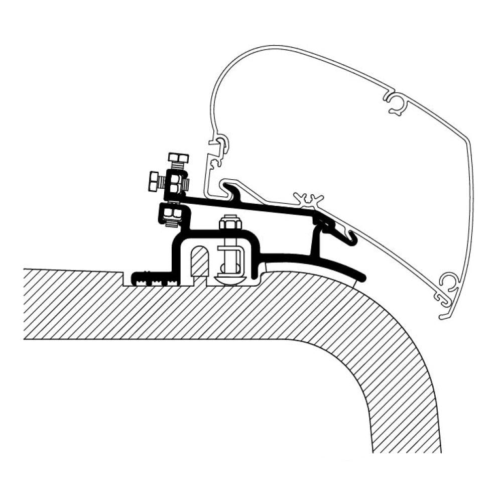 Thule Ducato/Jumper/Boxer Adapter 1994-2006