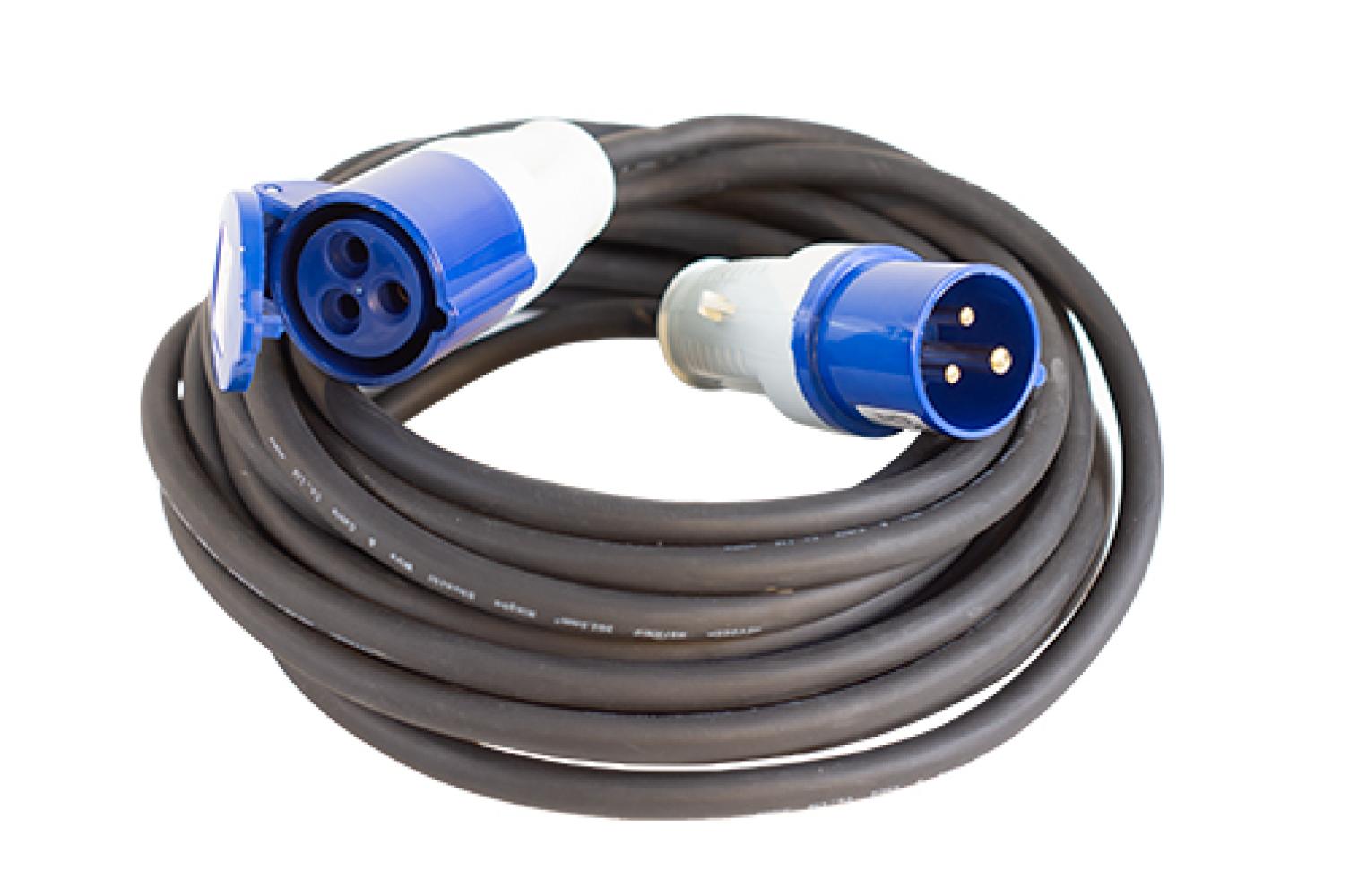 Vechline Verloopkabel 3x2,5Â² CEE-CEE Contra 10m