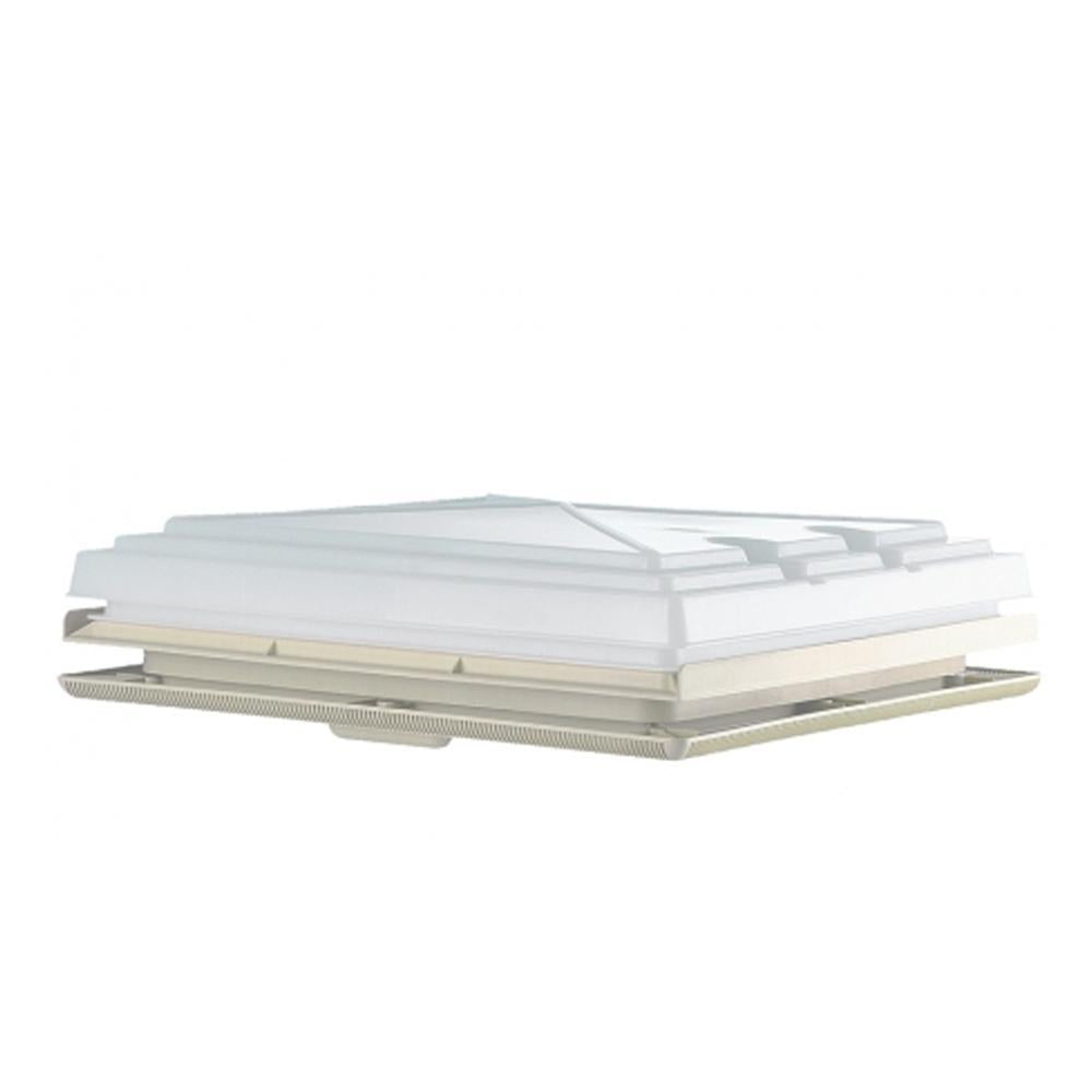 MPK Dakluik 40x40cm Wit Kader+Vliegenhor