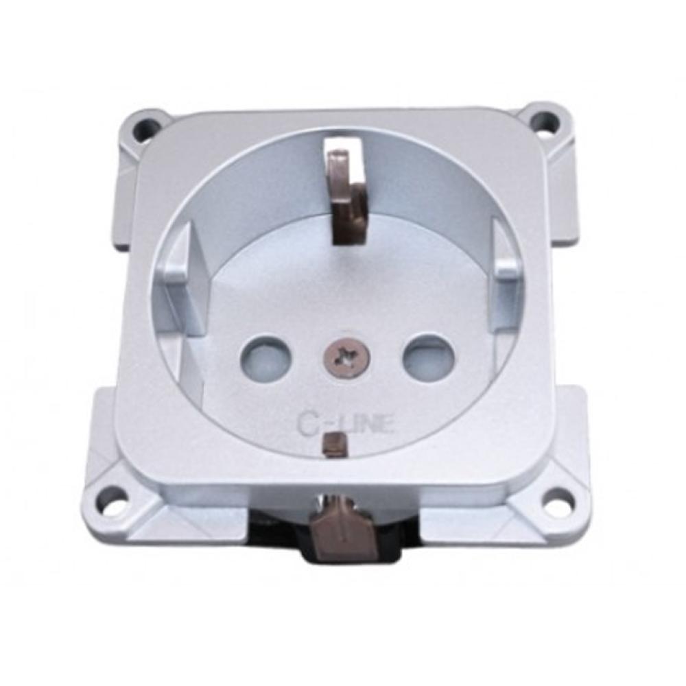 Presto Contactdoos 230V Inbouw S-10.000 Grijs