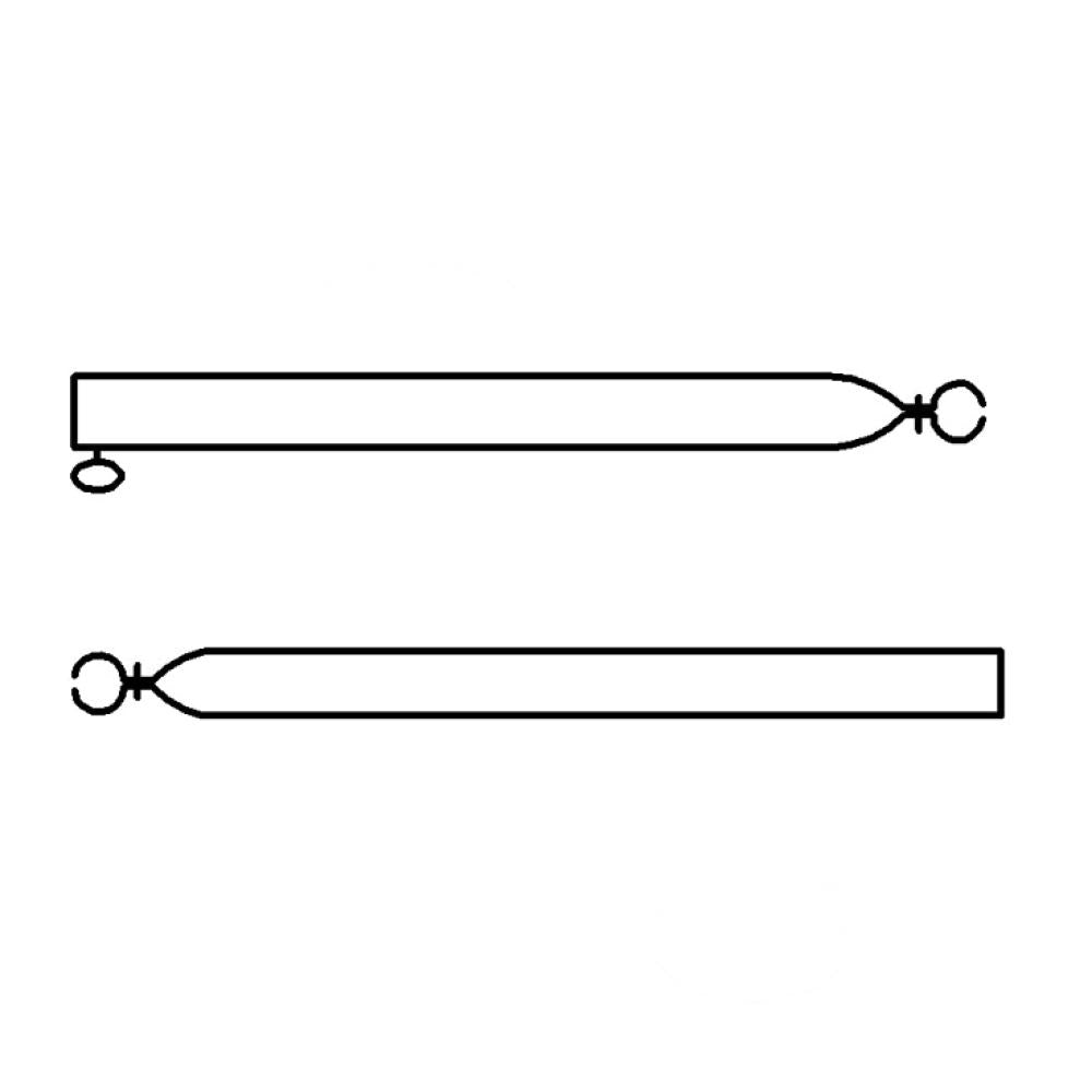 Campking Spanstok 22/19mm 70-120cm Basic