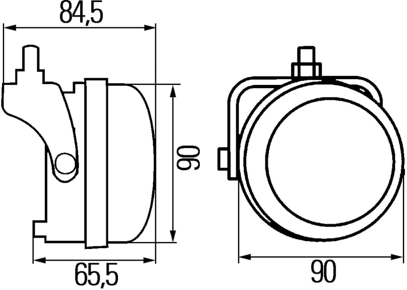 Hella Dagrijverlichtingsset LED 12/24V