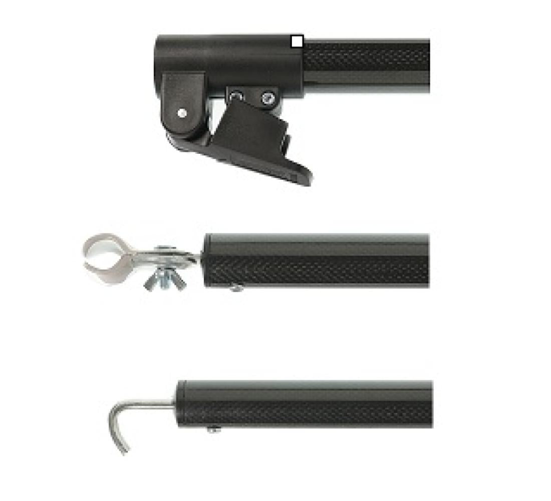 Campking Extra Dakligger 28/25 mm. 170-260cm CFRP