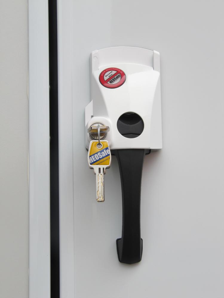 HEOSafe Buitenslot voor Deurkruk Hartal-Arch