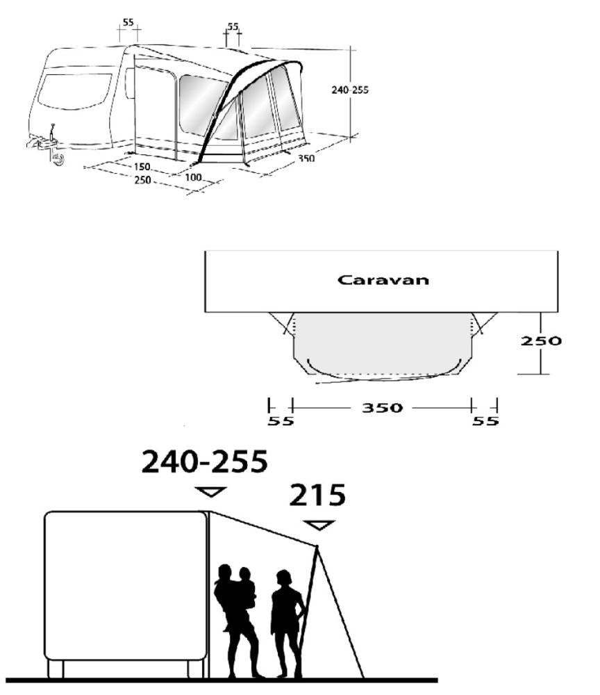 Outwell Caravanvoortent Cozumel Reef Air