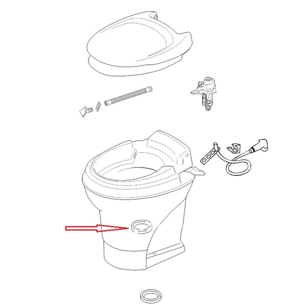 Thetford Aqua Magic V Blade Seal