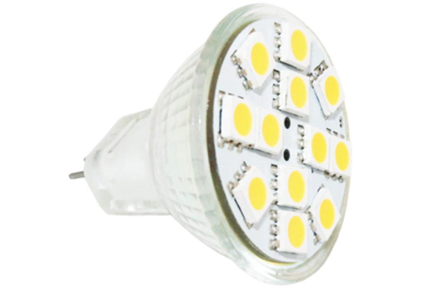 Lamp LED G4 MR11 1.8W/100Lumen/12Leds
