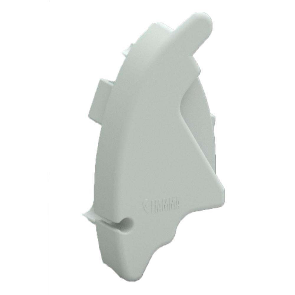 Fiamma Eindkap Lead Rail Rechts Polar White F65L 400-490 018