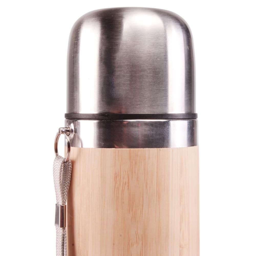 ViaMondo Thermosfles 0.5L Bamboe