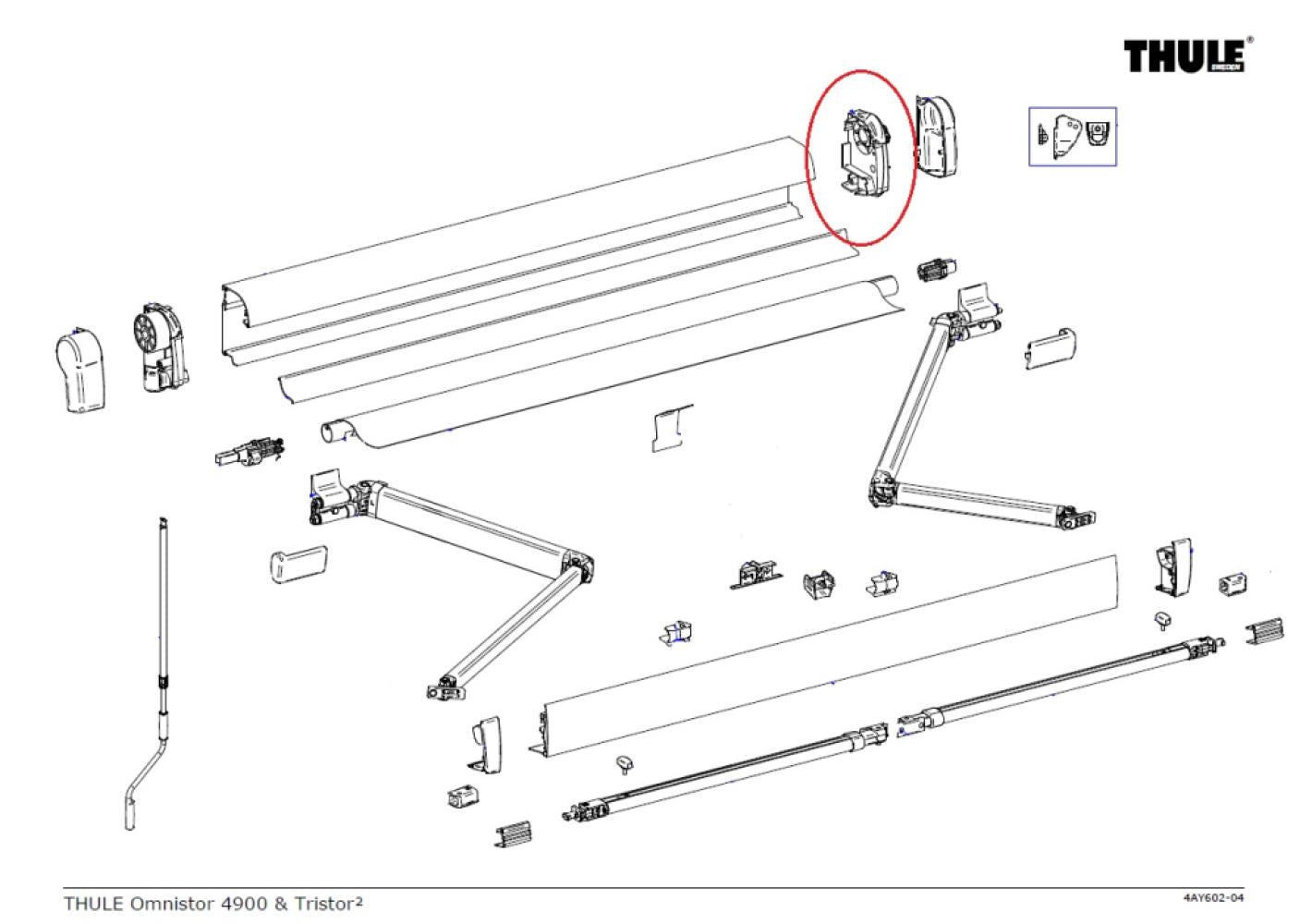 Thule Binnenkap RH 4900