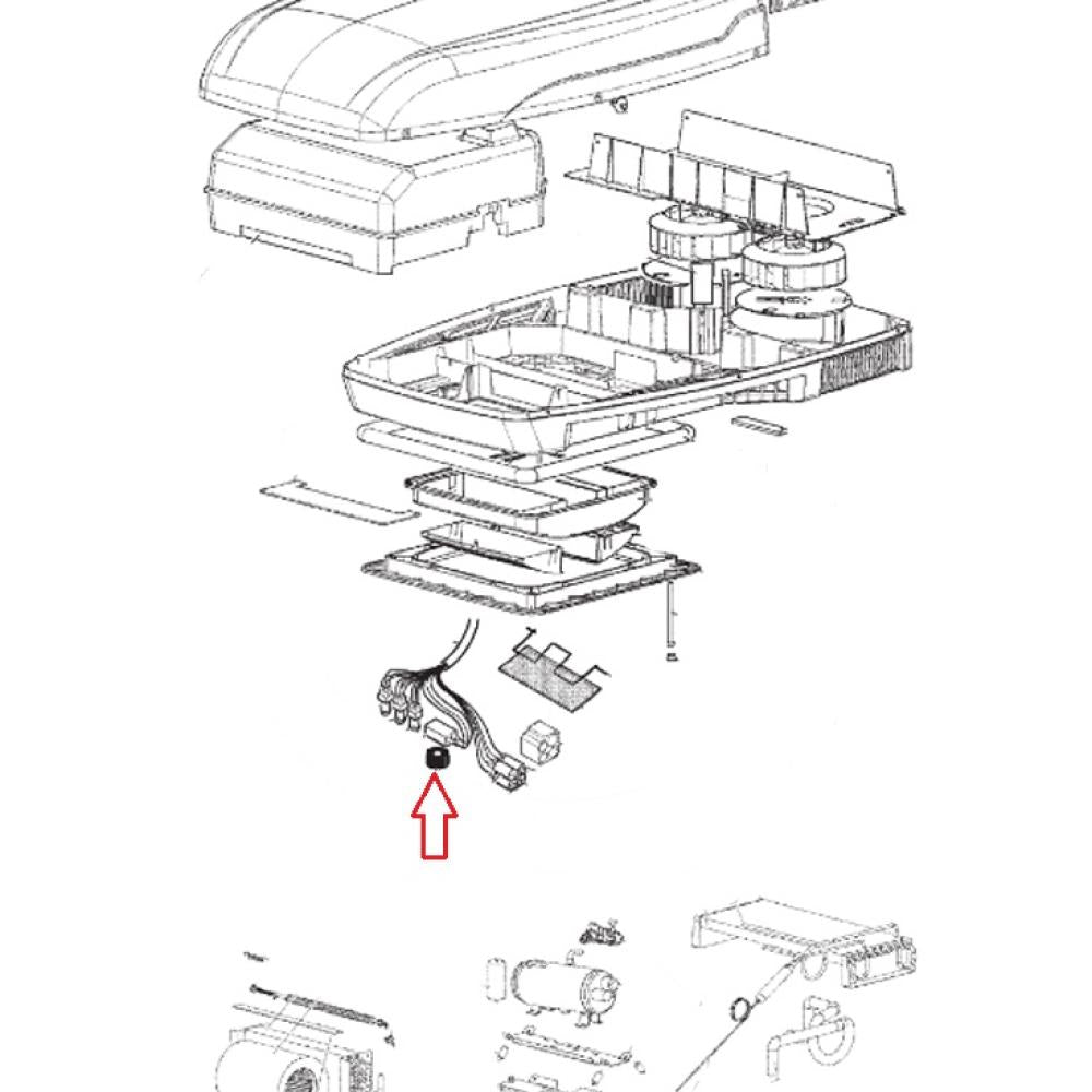 Dometic B1500 Schakelaar Thermostaat