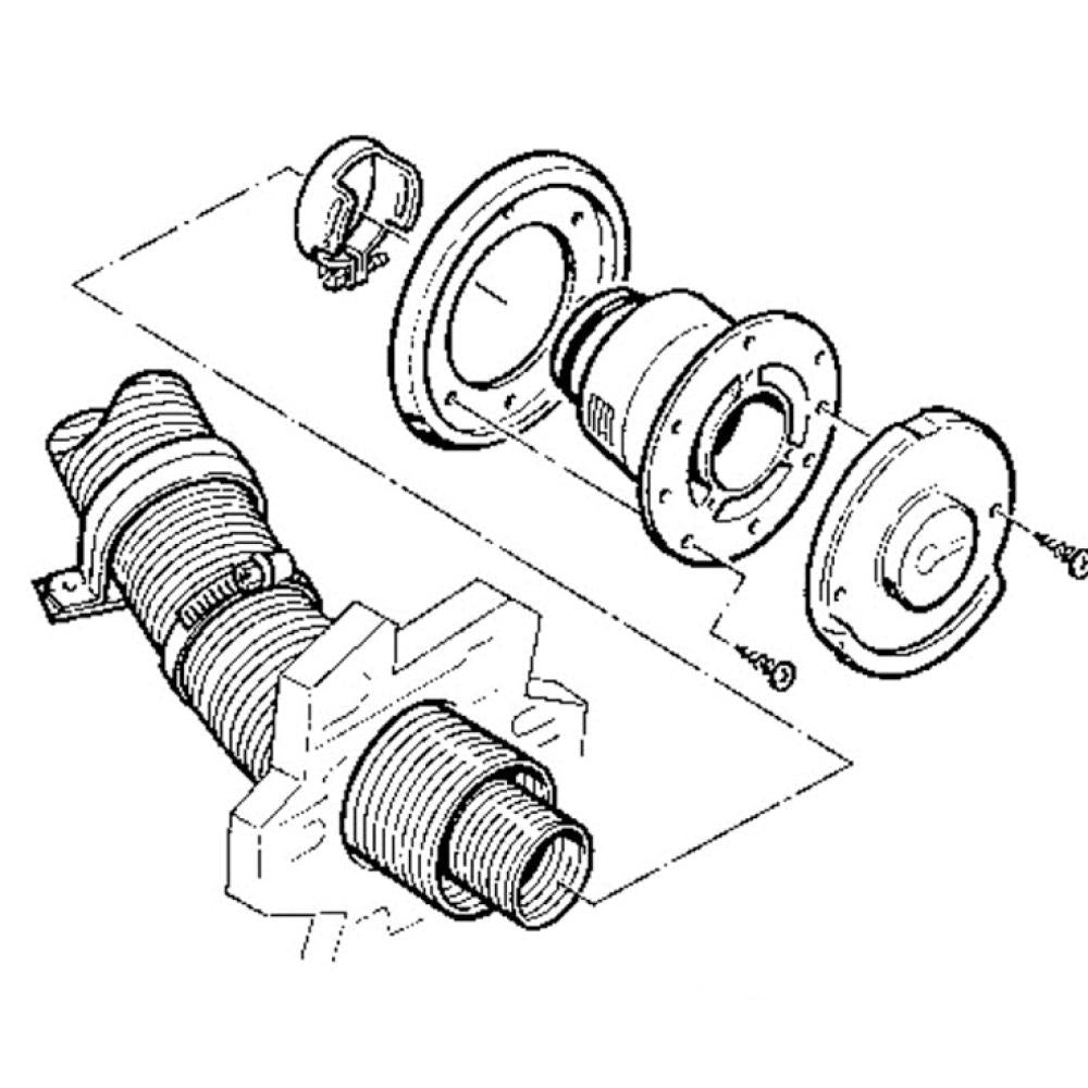 Truma Wandschoorsteen WKC RAL7037