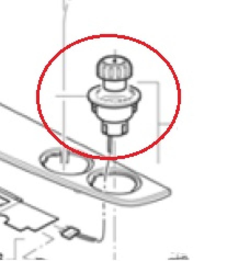 Truma Knop met Verlichting S3004/S5004