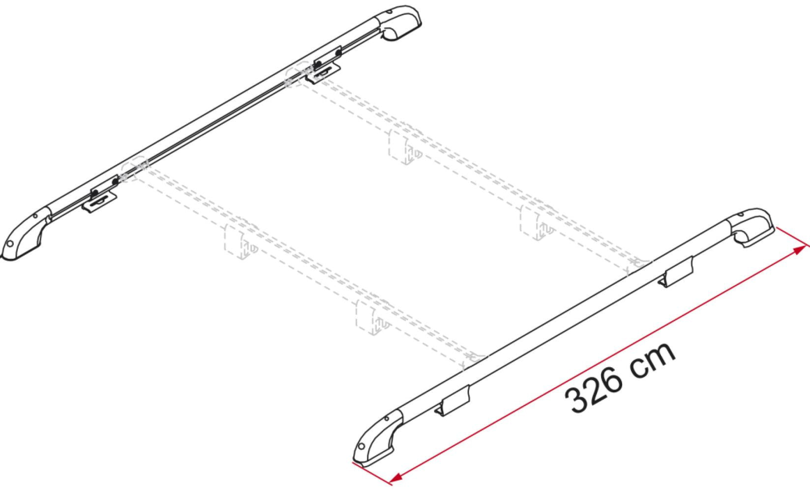 Fiamma Roof Rail