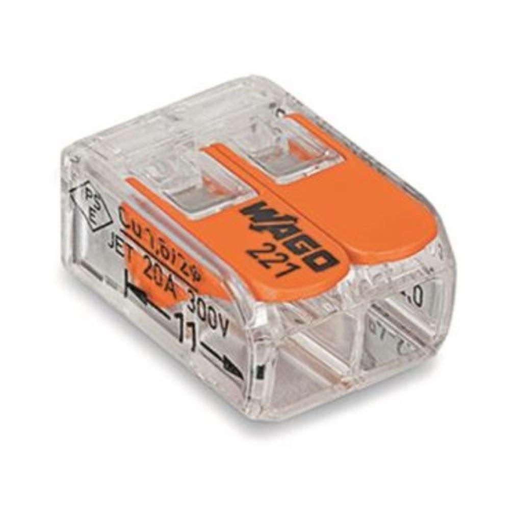 Wago 221 Lasklem 2-Weg