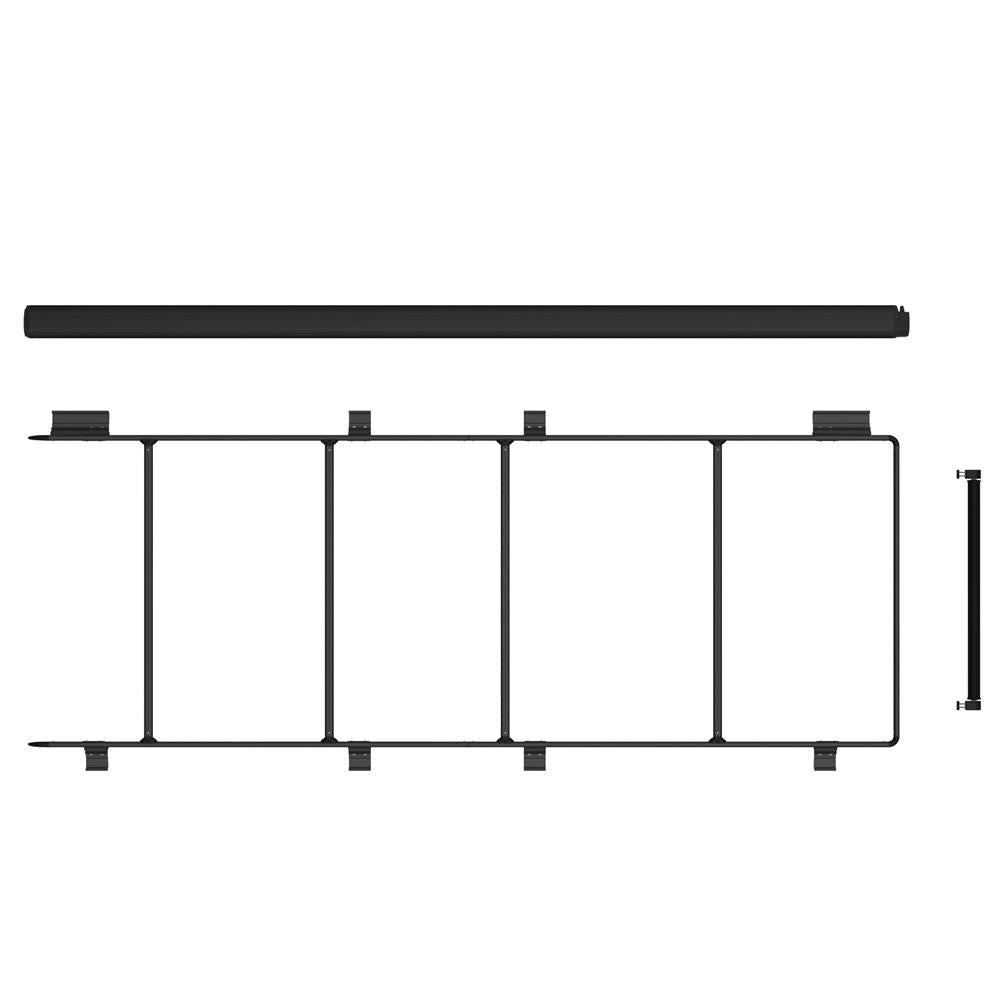 Fiamma Roof Rail Ducato Deep Black 05808A01A
