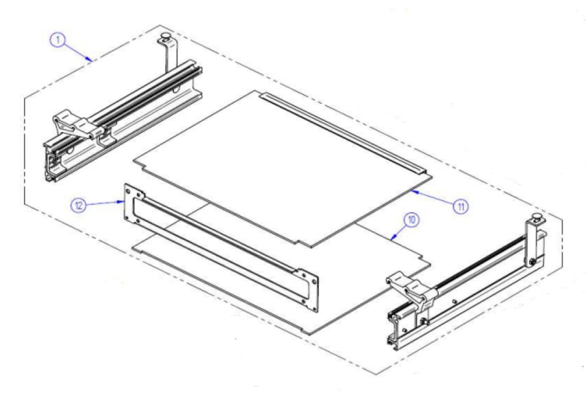 Thule Slide-Out G2 Ducato Frame 700