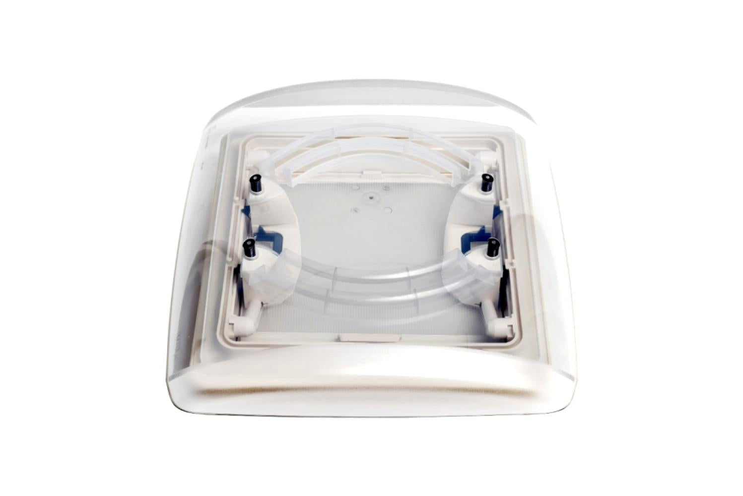 MPK Dakluik VisionVent S Pro Wit 28x28cm Dubbele Plissé