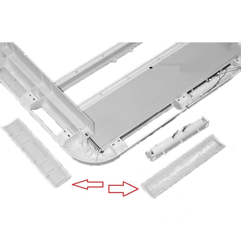 Dometic Heki 2 De Luxe/Heki 3/4 Plus Ventilatierooster