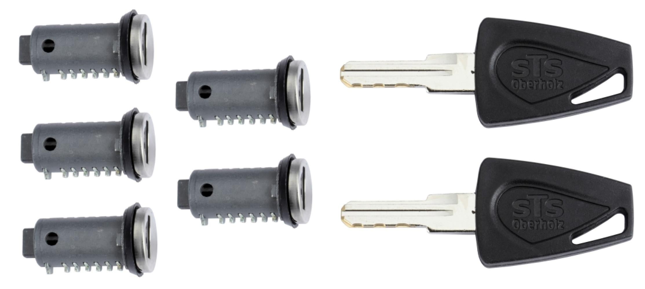 STS 5x Cilinder + 2x Sleutel