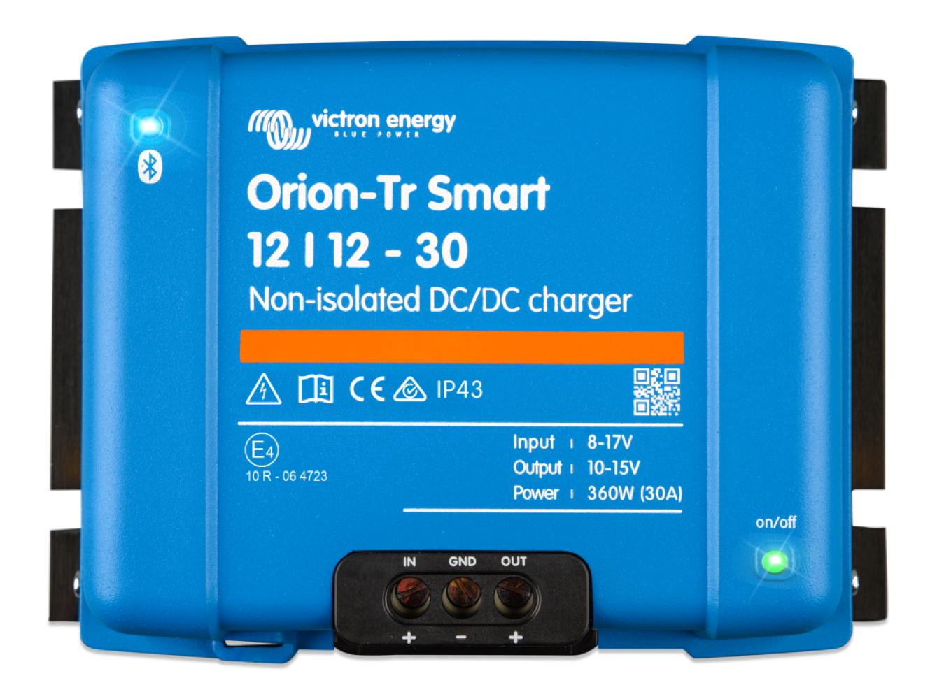 Victron Acculader Orion-Tr Smart 12/12 30A Niet GeÃ¯soleerd