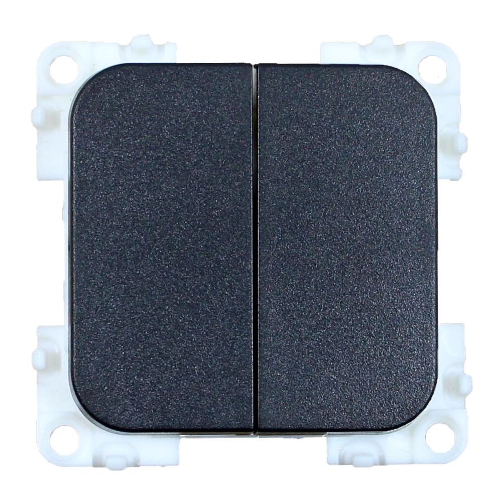 Presto Wipschakel Dubbel S-30.000 Incl Zwart Afdek