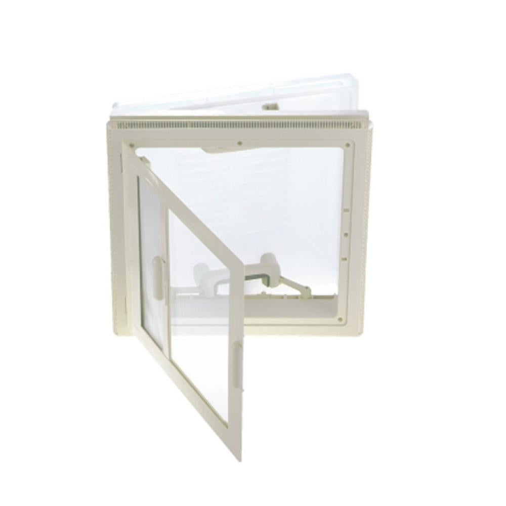 MPK Dakluik 40x40cm Grijs Kader+Combirollo