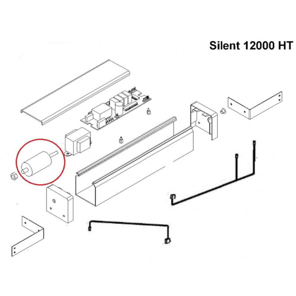Telair Silent 7300H/12000HT electronic controller card