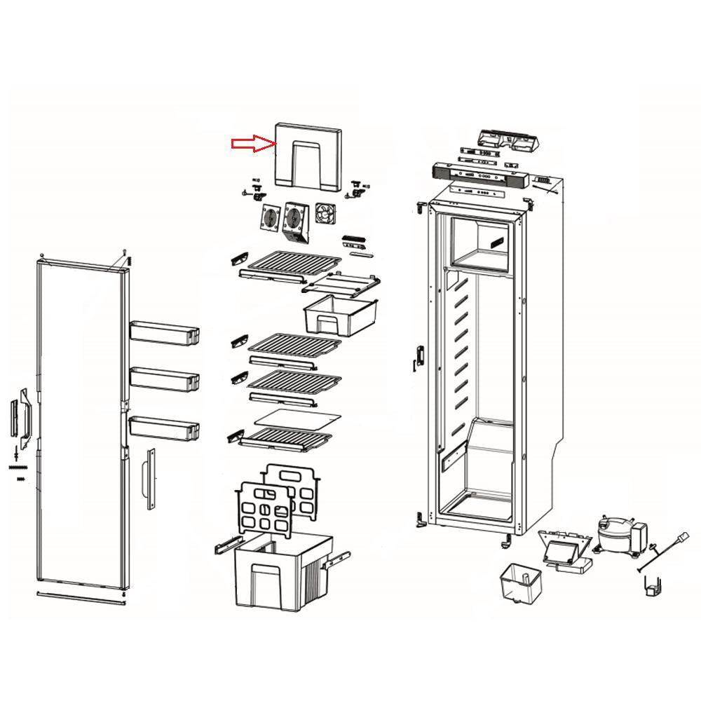 Thetford Vriezerdeur T2152