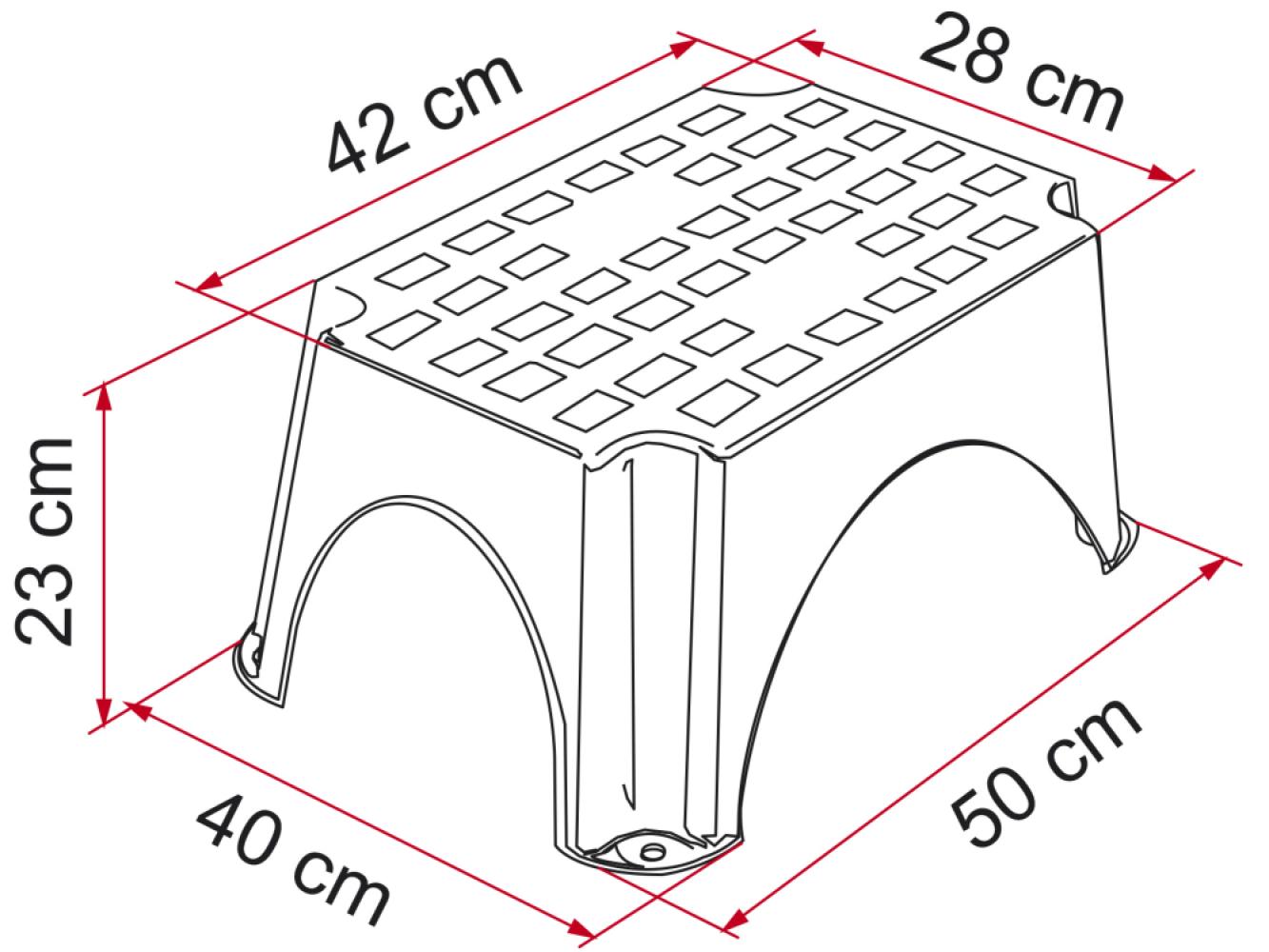 Fiamma Opstap Step Grijs