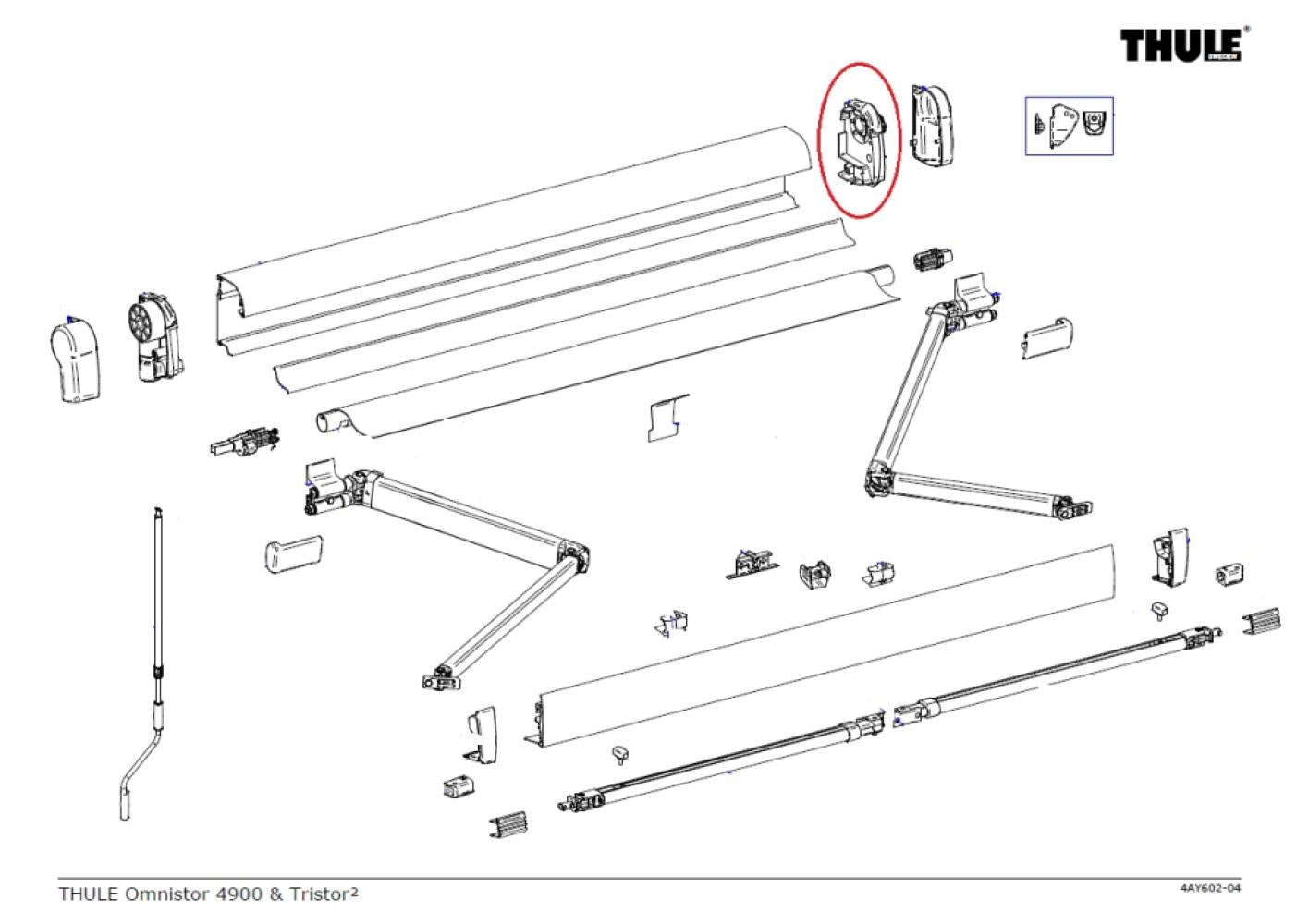 Thule Binnenkap RH 4900