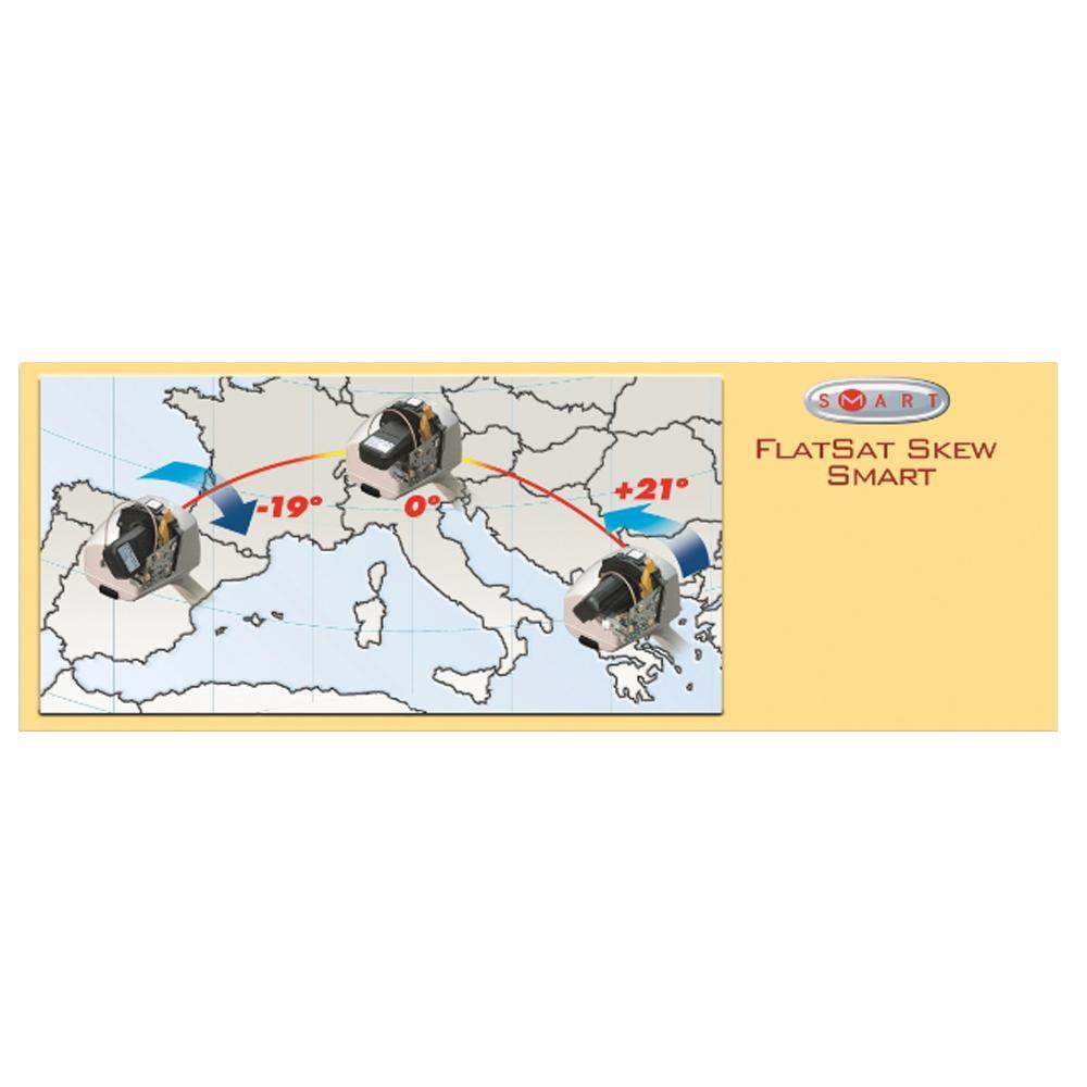 Teleco FlatSat Easy SKEW BT 65 Smart 12/24V