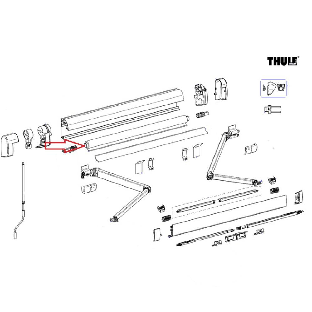 Thule Roller Tube 5200 4.00