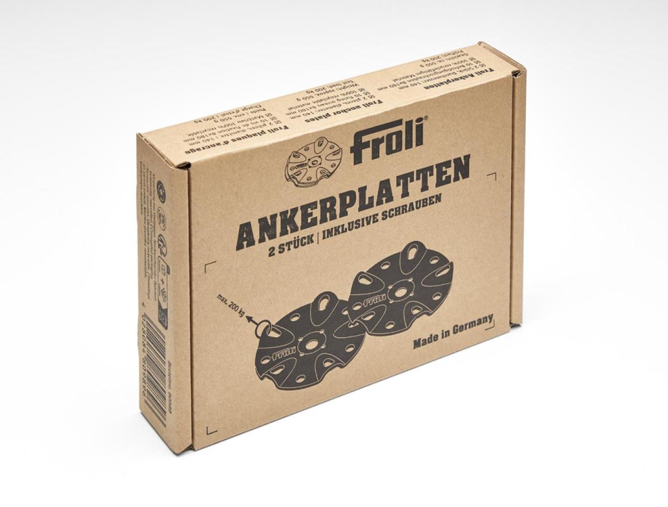 Froli Ankerplaten Set 140mm