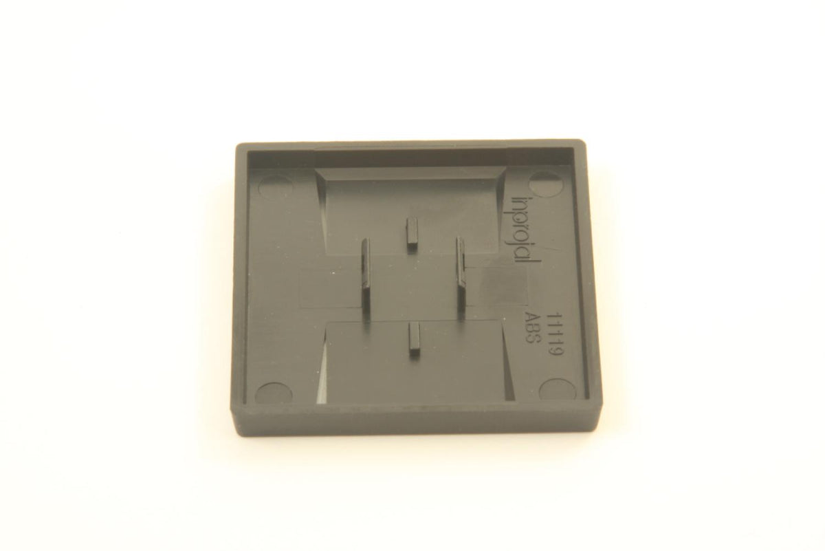 Presto Afdekplaat Wipschakelaar Enkel Opstap Ansor Switch S-20.000 Zwart