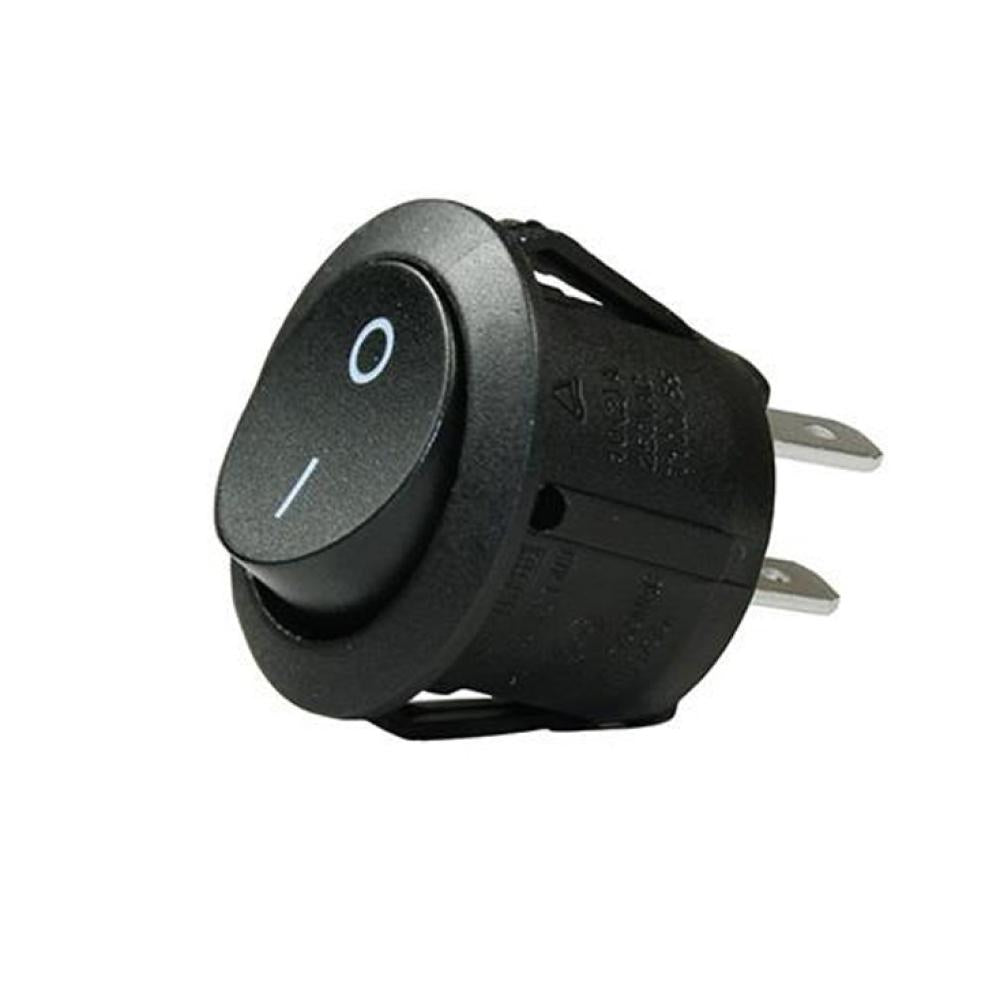 Enkelvoudige schakelaar rond