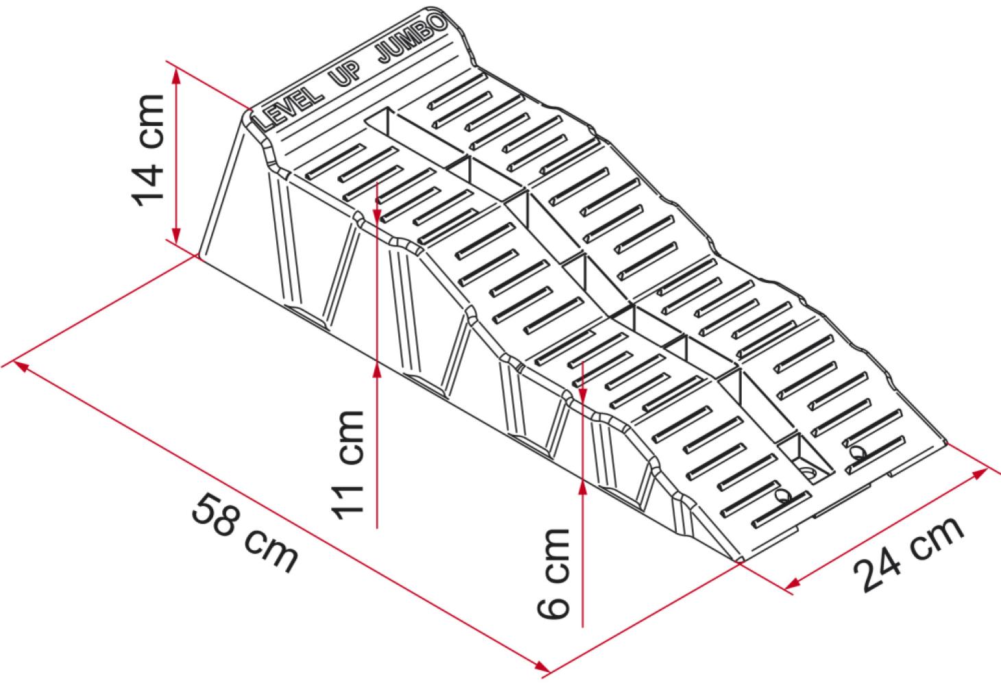 Fiamma Kit Level Up Jumbo in Draagtas