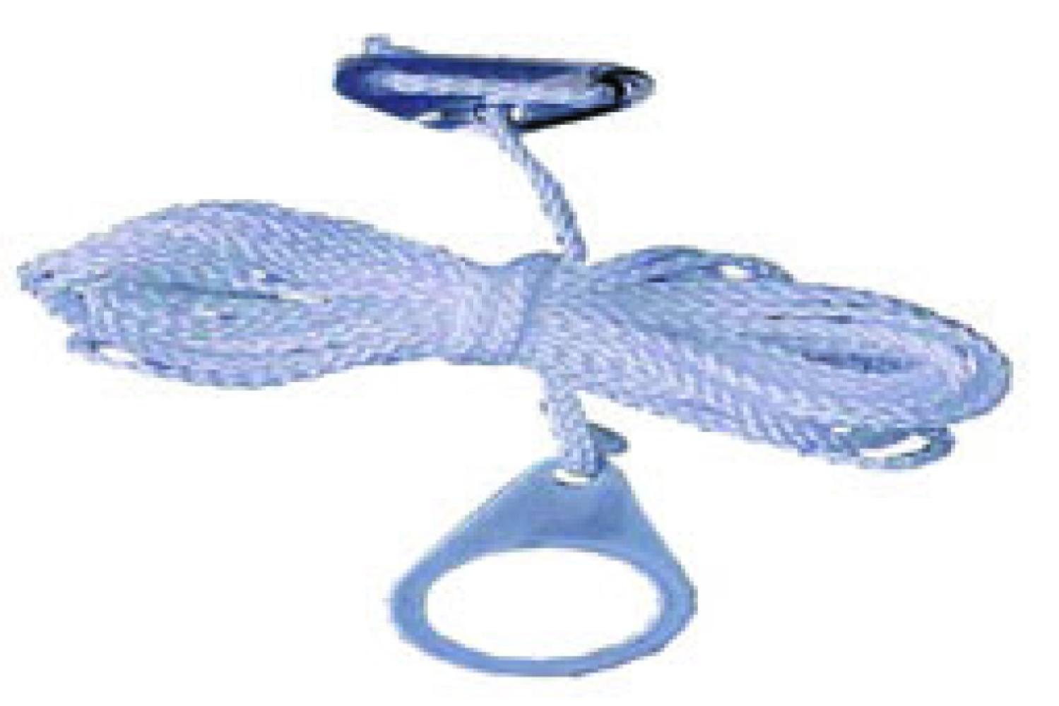 Campking Scheerlijn Driegatsspanner en Scheerlijnverbinder 3m