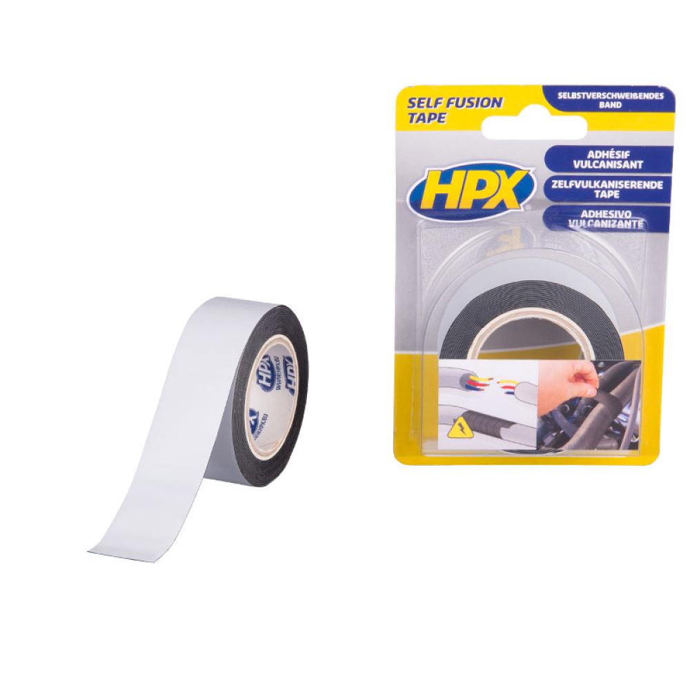 HPX Self Fusion Tape Zwart 3m