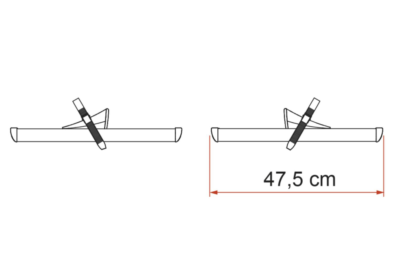 Fiamma Kit Rail Premium 48