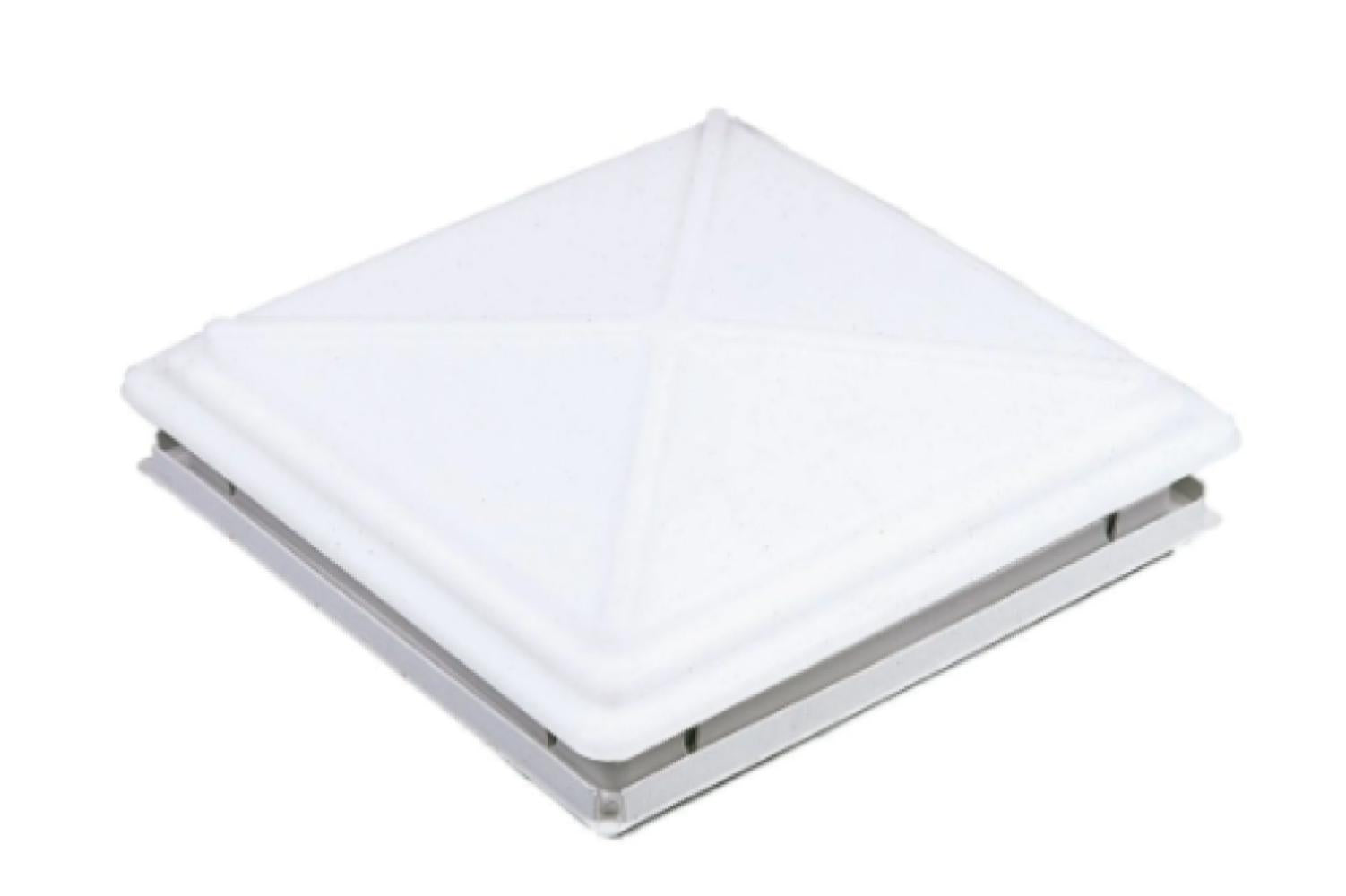 MPK Dakluik 40x40cm Melkglas Grote Kap+Combirollo Grijs