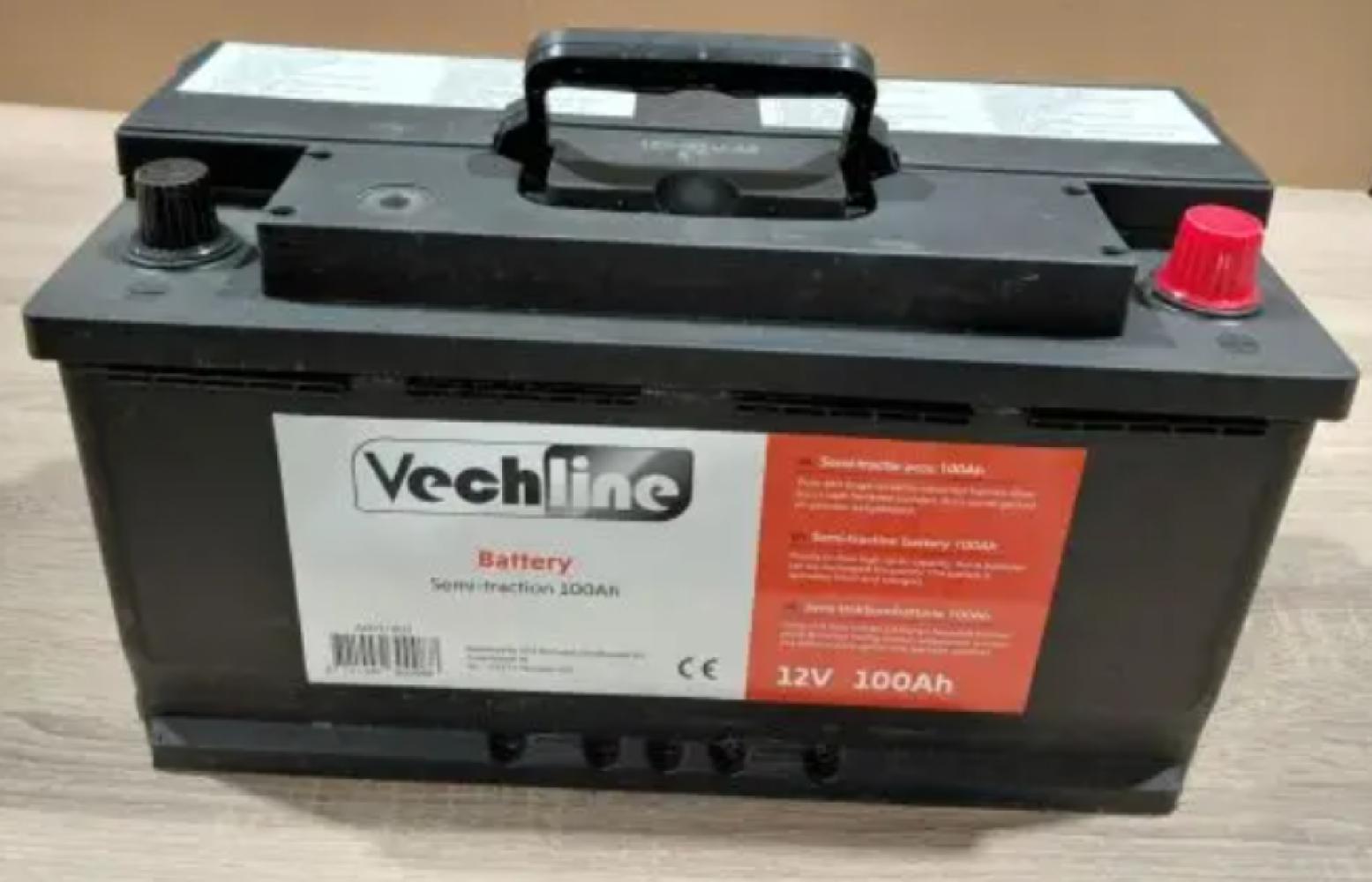 Vechline Semi-Tractie Accu 12V 100Ah
