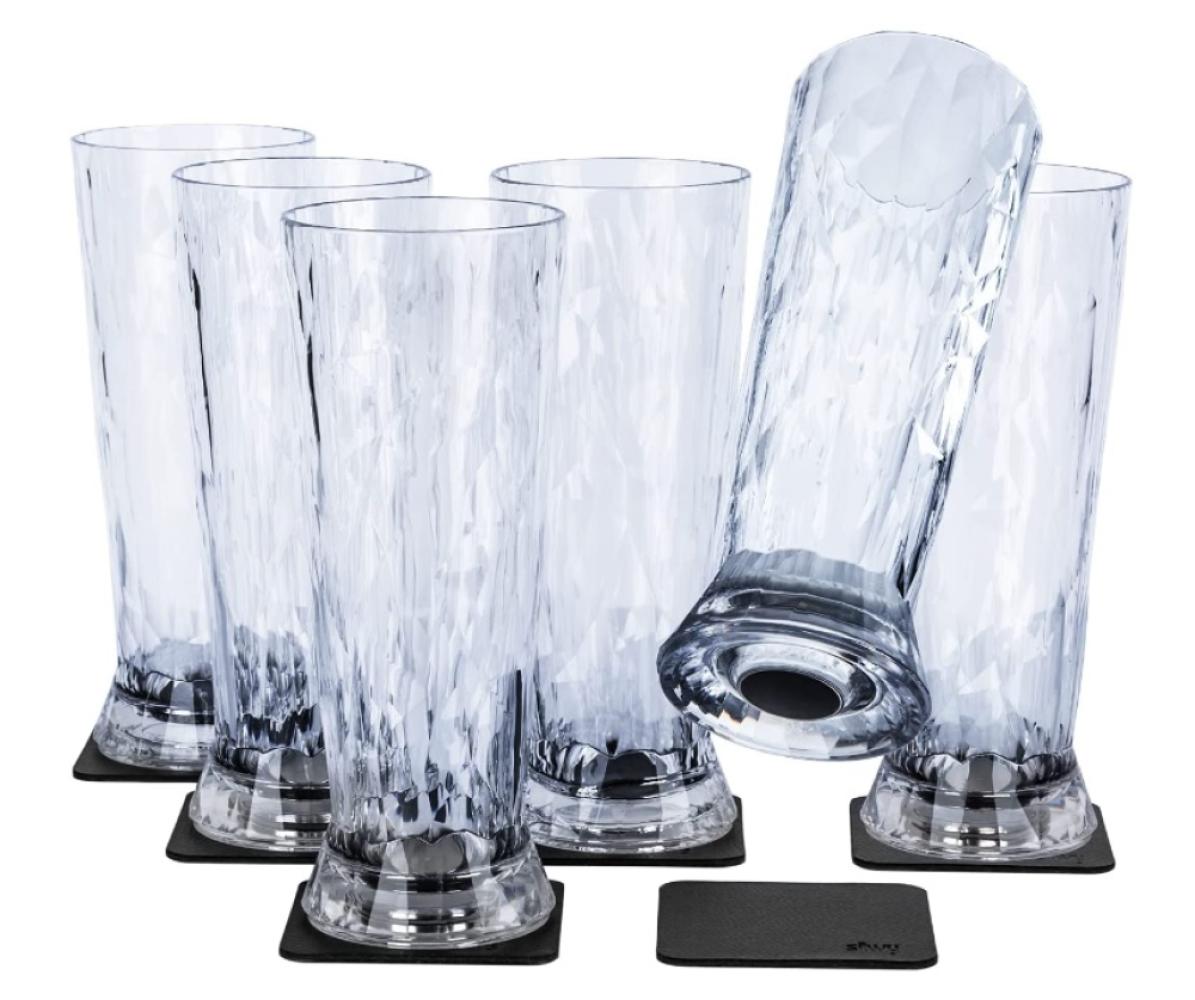 Silwy Bier Glazen 0.5L 6st.