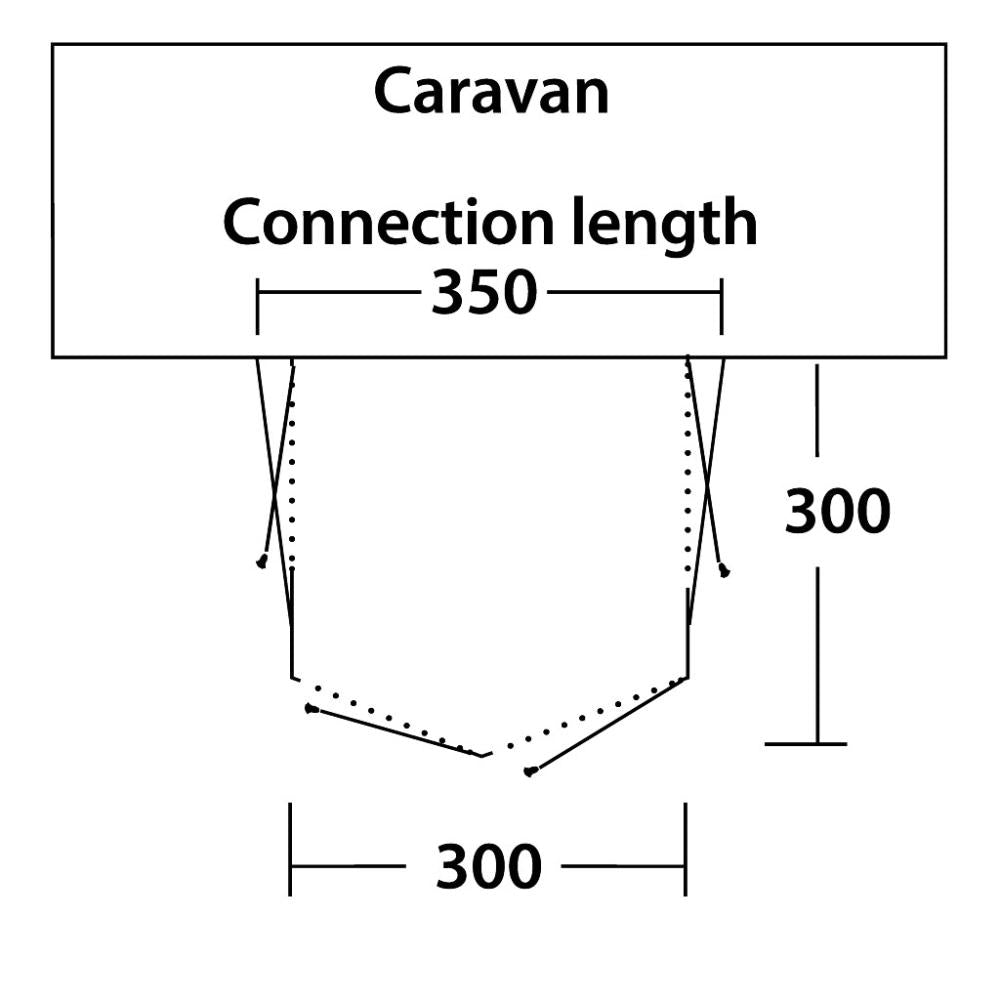 Outwell Caravanvoortent Mirage 300SA