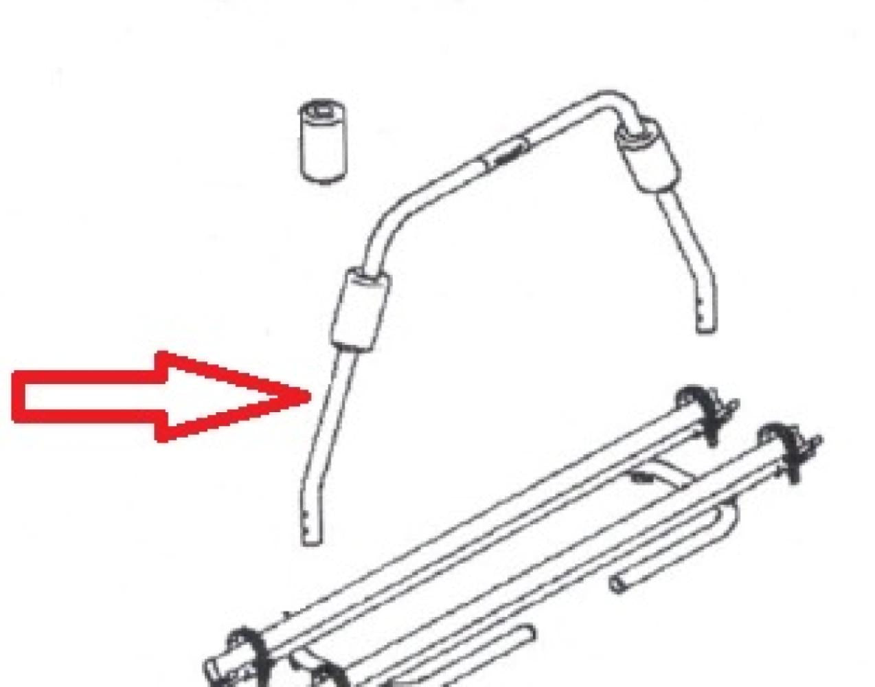 Thule Caravan Light Support Bar