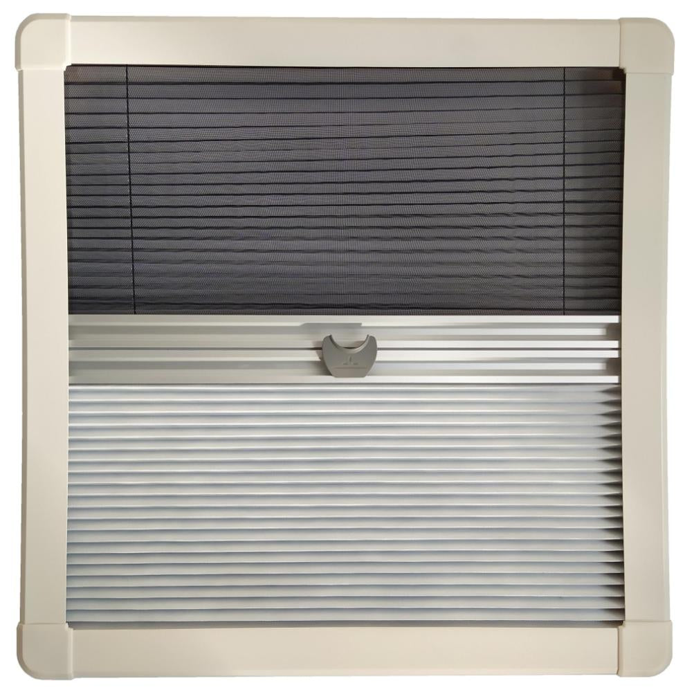 Horrex Rechte Duo Plissé R5000 Crèmewit 1019x499