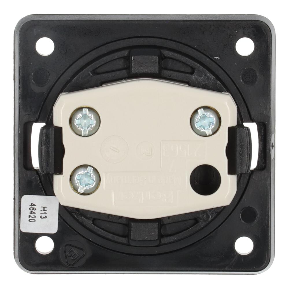 Berker Serieschakelaar Flow/Pure Inbouw RVS Mat