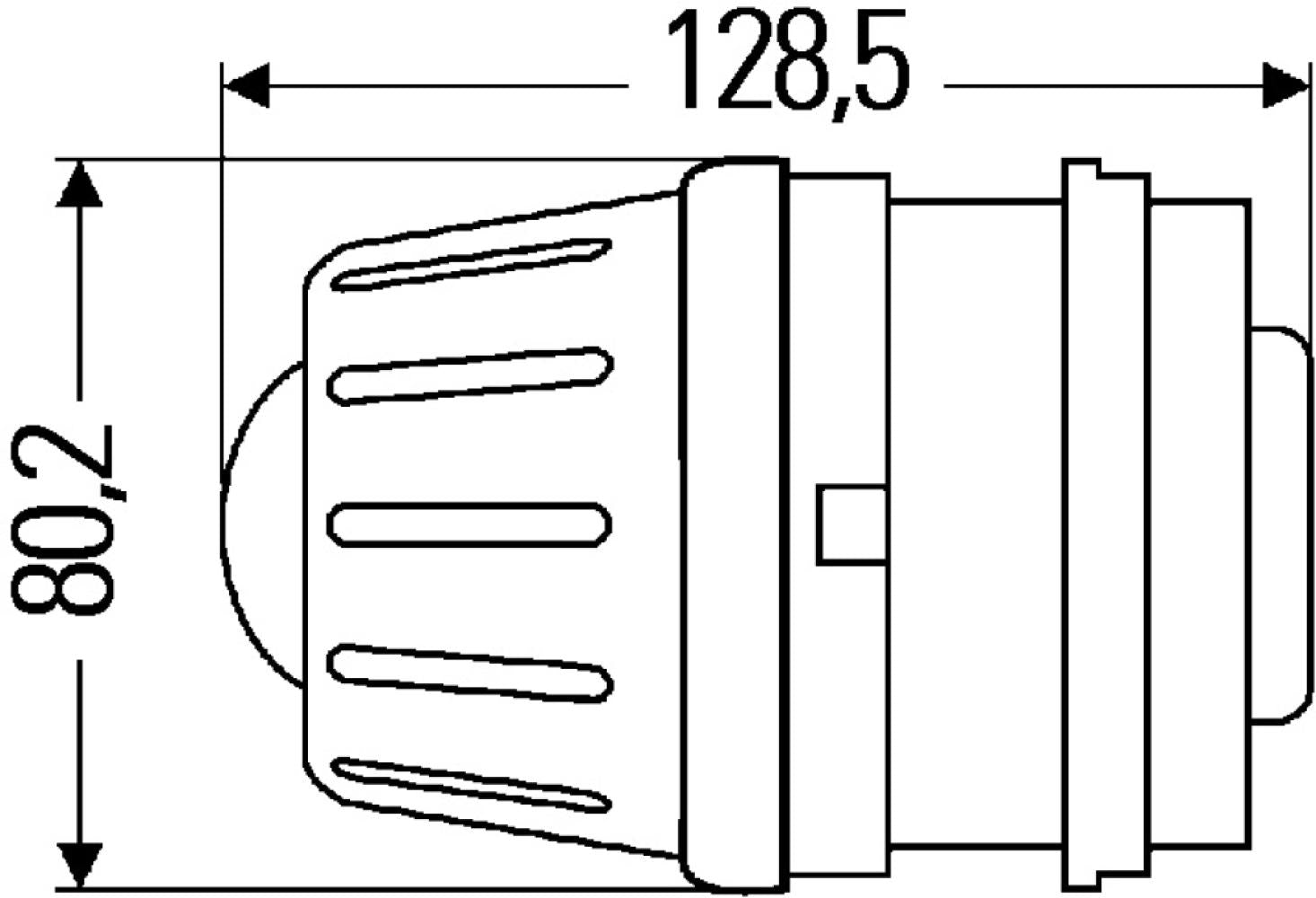 Hella Dimlicht Premium H7 Aluminium Designpaneel