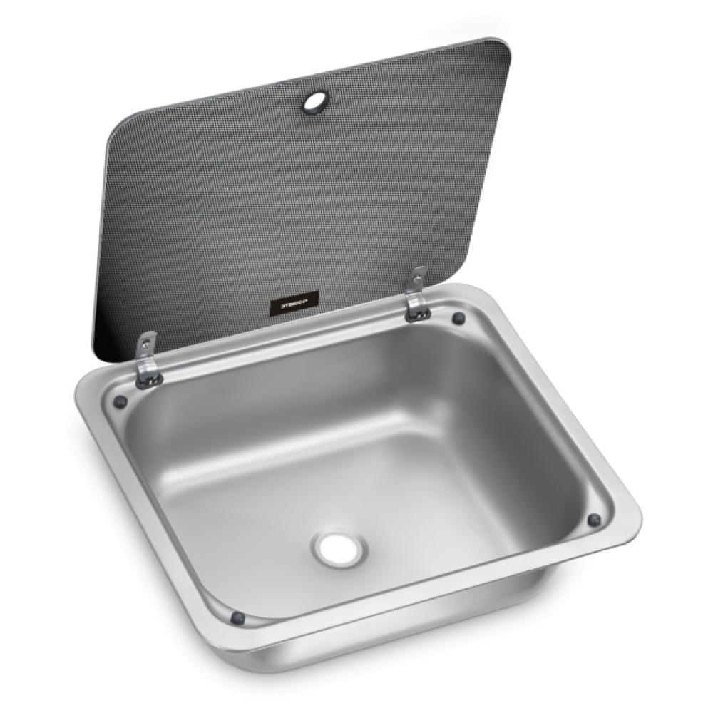 Dometic Spoelbak Rechthoekig met Bovendeksel SNG 4133